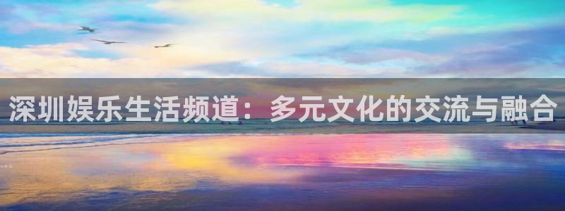 泰达娱乐2登录：深圳娱乐生活频道：多元文化的交流与融合