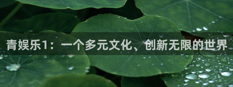 泰达娱乐3注册：青娱乐1：一个多元文化、创新无限的世界